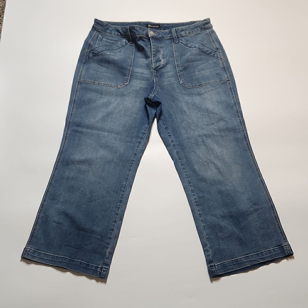 Versona Wide Leg Modern Fit Denim Jeans Women’s Size 34